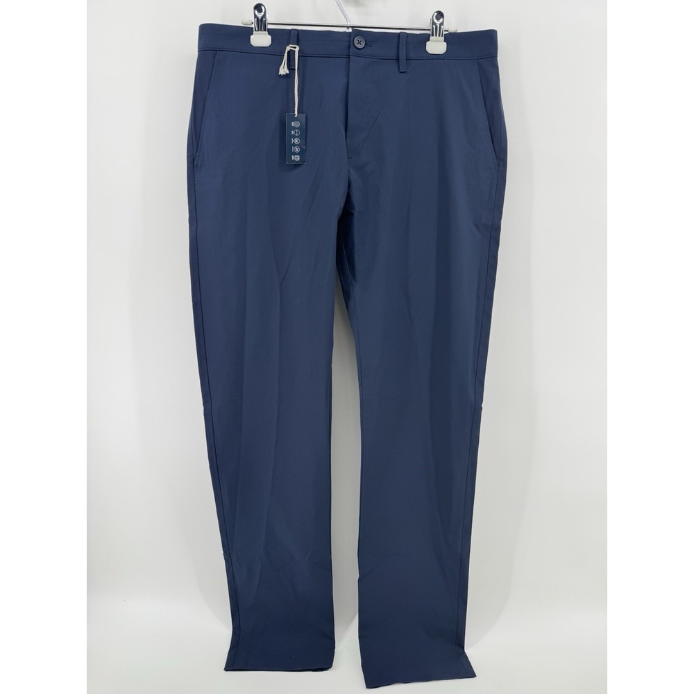J.Crew Pants Men 34x34 Navy Flex Tech Chino Straight Slim Flat Front